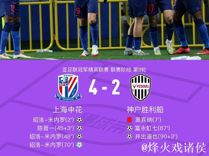 亚冠-路易斯罚丢点球米内罗进球无效 申花0-2不敌神户胜利船 亚冠-路易斯罚丢点球米内罗进球无效 申花0-2不敌神户胜利船